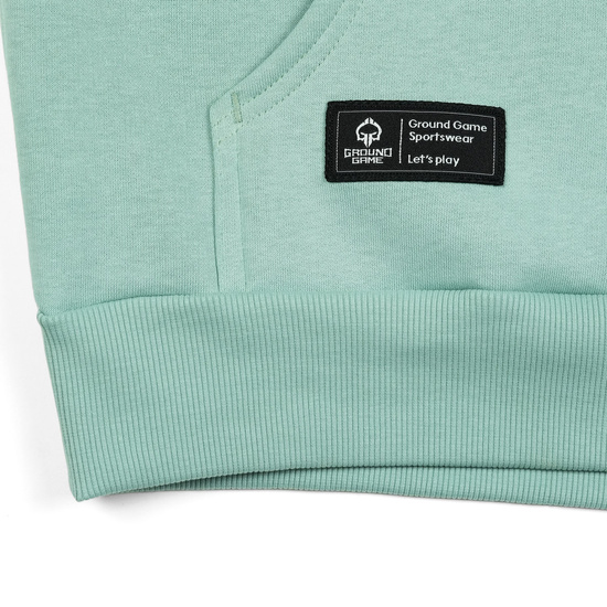 Hanorac cu glugă Minimal 2.0 Ground Game Rozmarin