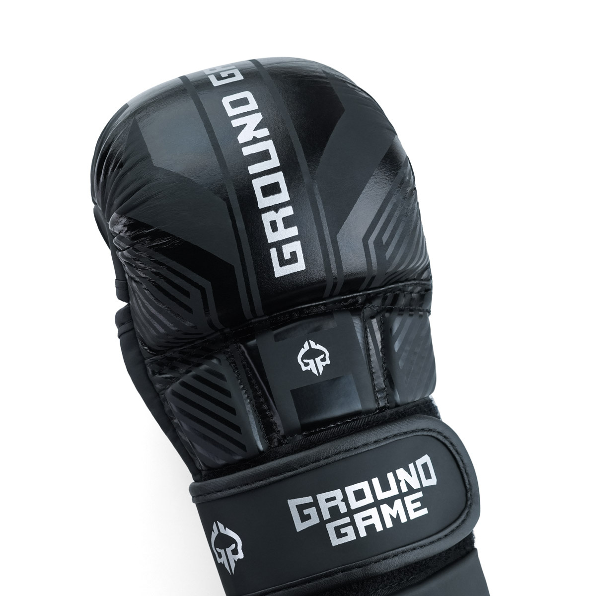 Mănuși de sparring MMA Stripe Black 2.0 Ground Game negru 
