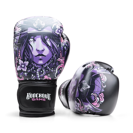 Mănuși de box din piele artificială pentru femei Asami