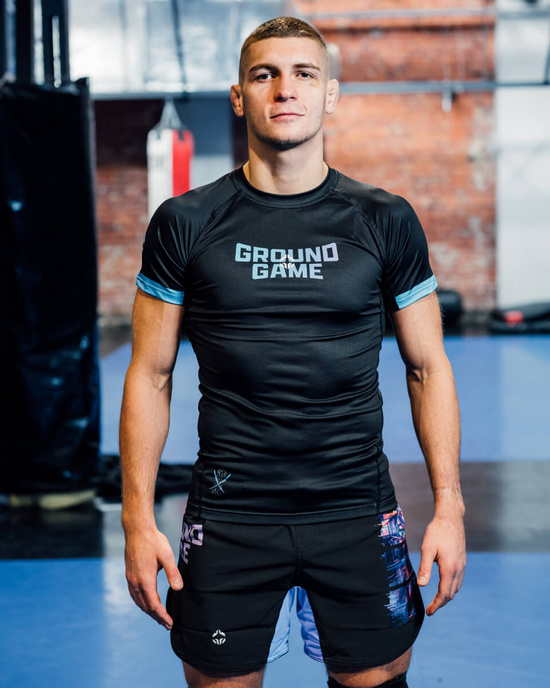 Rashguard Cyber Samurai mânecă scurtă