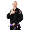 Kimono / GI BJJ Asami pentru femei (Negru)