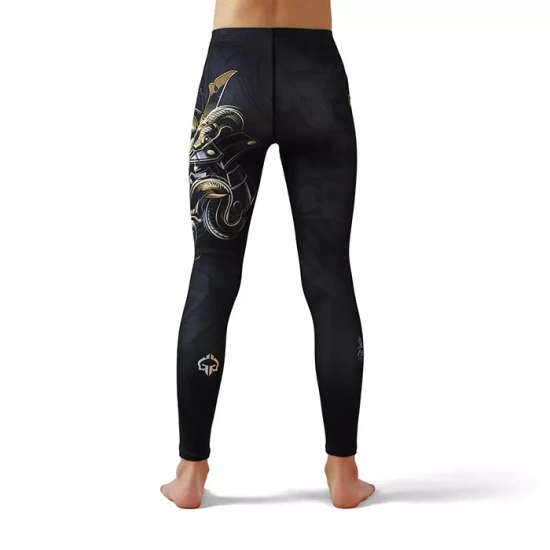 Colanți sport pentru copii Oni Samurai Ground Game negru