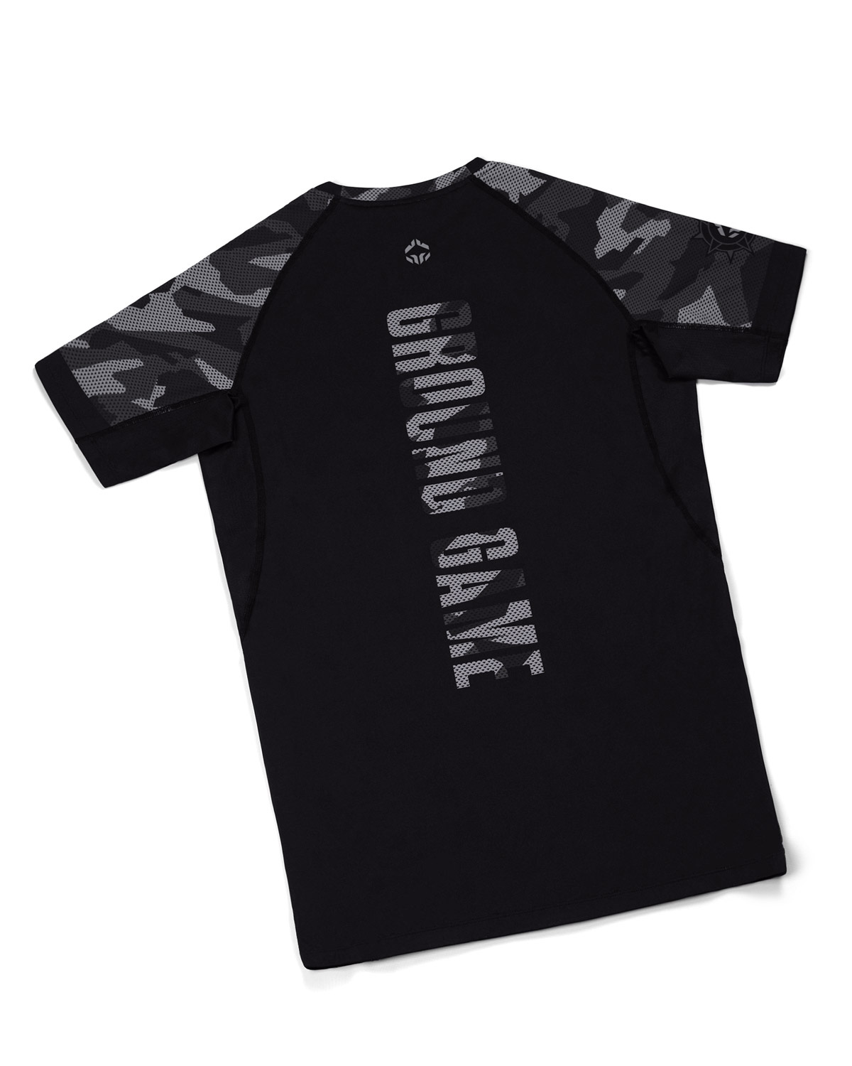 Rashguard Military pentru bărbați mânecă scurtă Ground Game