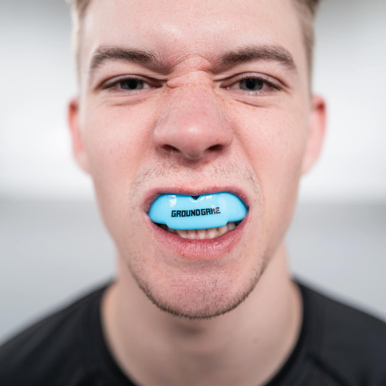 Protecție dentară Essential Ground Game albastru
