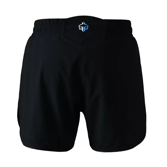 Pantaloni scurți MMA ușori Athletic Classic pentru bărbați Ground Game negru