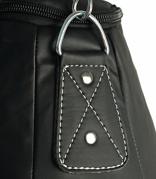 Sac de box pentru antrenament în formă de pară Target Ground Game negru