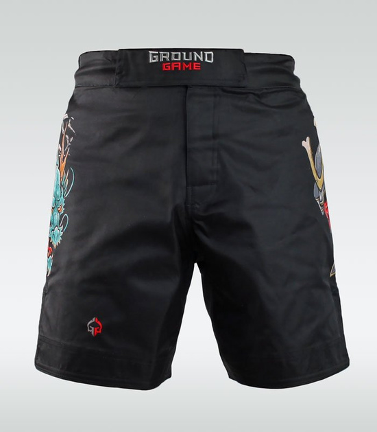 Pantaloni scurți MMA Bushido 3.0 pentru bărbați negru