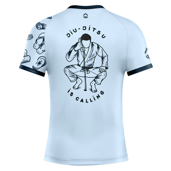 Rashguard Jiu-Jitsu is Calling x Noize mânecă scurtă Ground Game