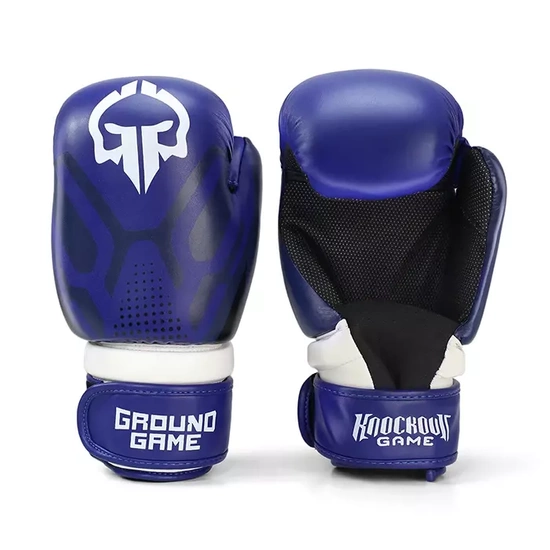 Mănuși de Kickboxing Cyborg Ground Game albastru