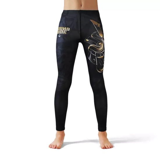 Colanți sport pentru copii Oni Samurai Ground Game negru