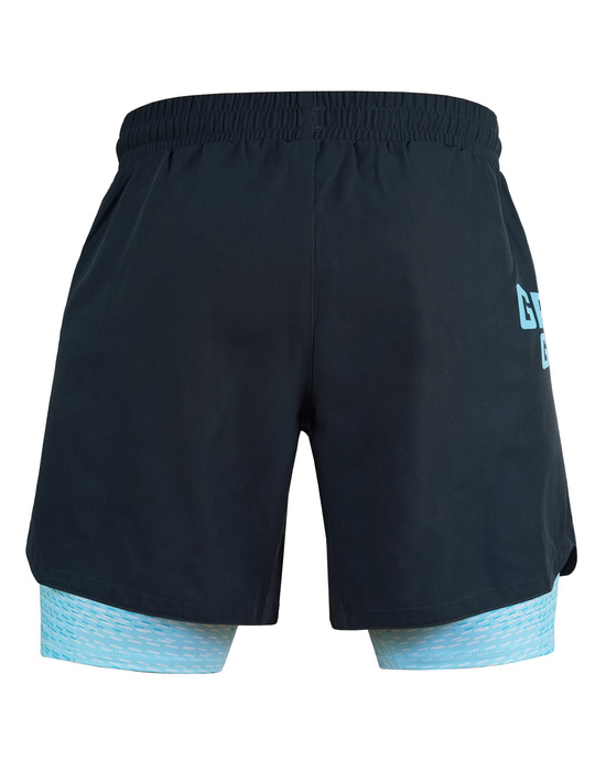 Șorturi de antrenament 2-în-1 FC Armbar (Mentă)