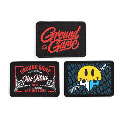 3x Patch pentru borsetă Tag Ground Game