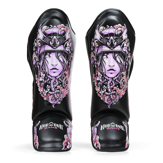 Protecție tibie pentru femei Asami Ground Game negru