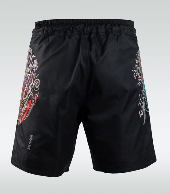 Pantaloni scurți MMA Bushido 3.0 pentru bărbați negru