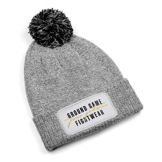 Căciulă de iarnă Glitz cu ciucure Ground Game Gri