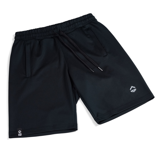 Pantaloni scurți pentru bărbați Minimal 2.0 White Logo Ground Game negru