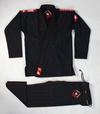 Kimono BJJ pentru adolescenți Prodigy Ground Game negru
