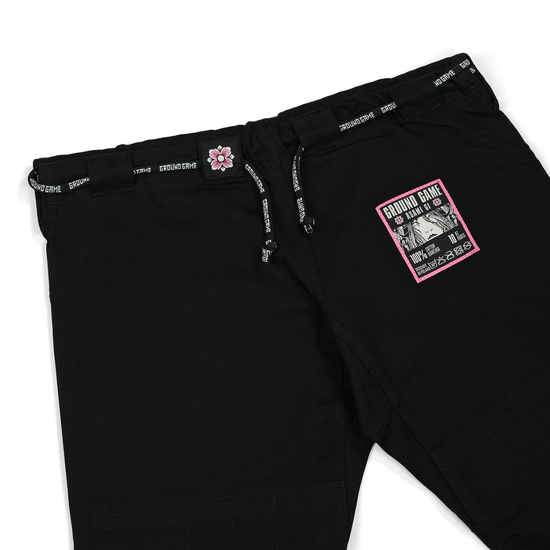 Kimono / GI BJJ Asami pentru femei (Negru)