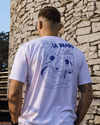Tricou pentru bărbați La Brabu Oversize Ground Game (Roz)