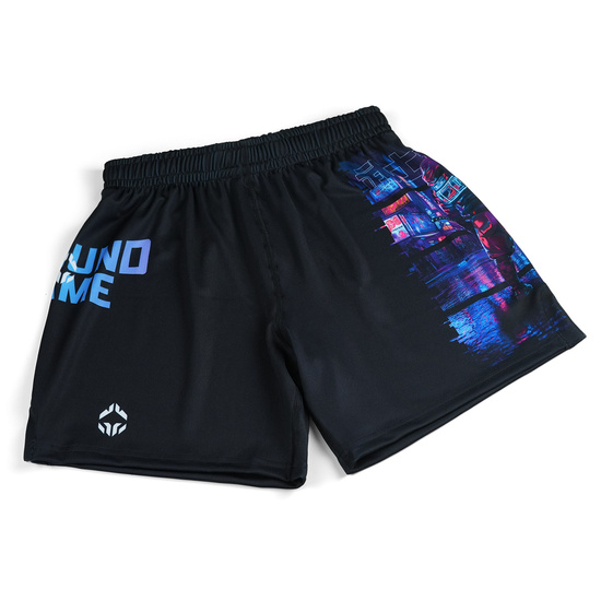 Pantaloni scurți de antrenament pentru copii Cyber Samurai