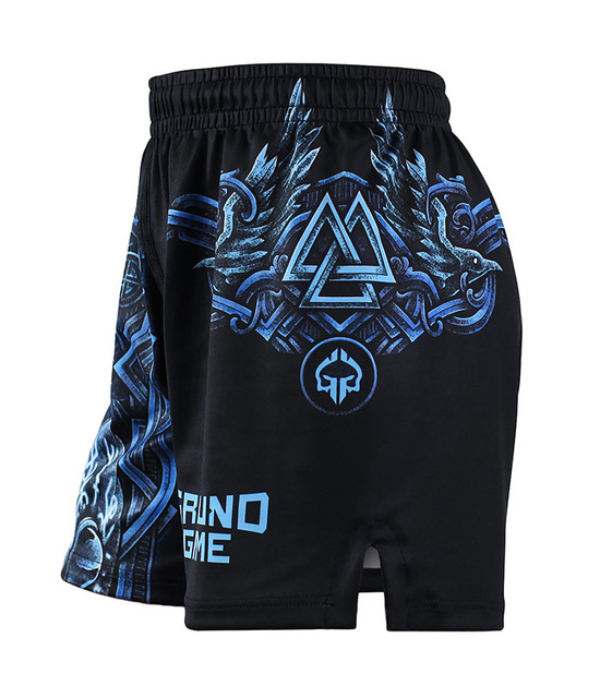 Pantaloni scurți sport pentru copii Viking Kids Ground Game negru