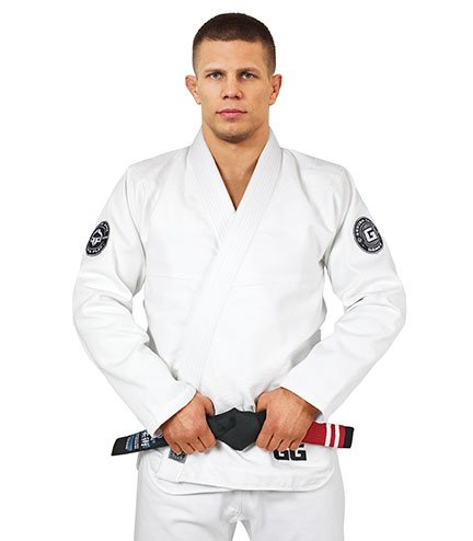 Kimono / GI BJJ Gamer alb