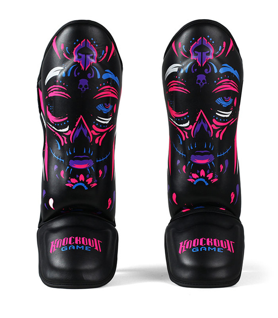 Protecție tibie pentru copii Muerta Ground Game negru