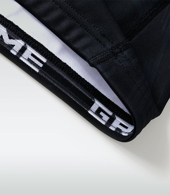 Rashguard pentru bărbați cu mâneci scurte Samurai 2.0 Ground Game negru