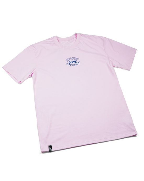 Tricou pentru bărbați La Brabu Oversize Ground Game (Roz)