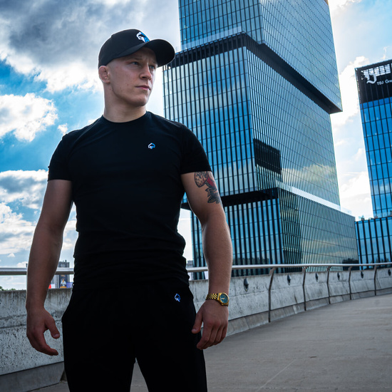 Tricou pentru bărbați Minimal 2.0 Ground Game negru