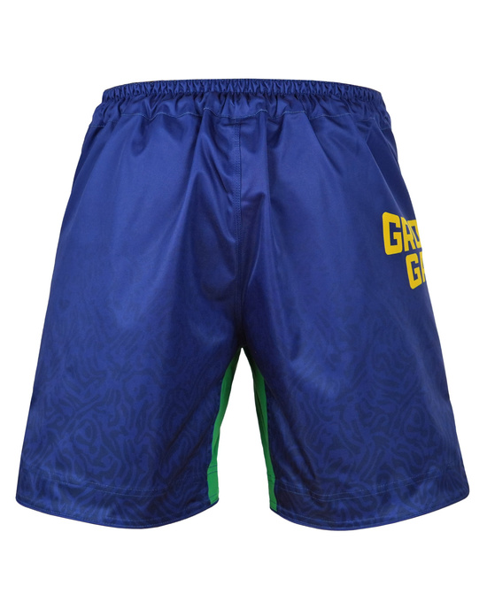 Pantaloni scurți MMA pentru bărbați Brazil Football Ground Game