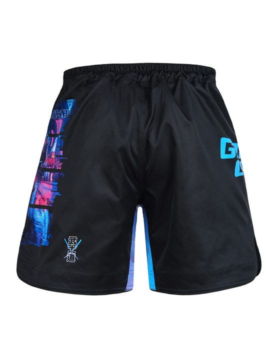 Pantaloni scurți MMA pentru bărbați Cyber Samurai Ground Game