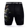 Pantaloni scurți de compresie Vale Tudo Oni Samurai Ground Game negru