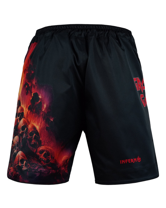 Pantaloni scurți MMA pentru bărbați Inferno Ground Game