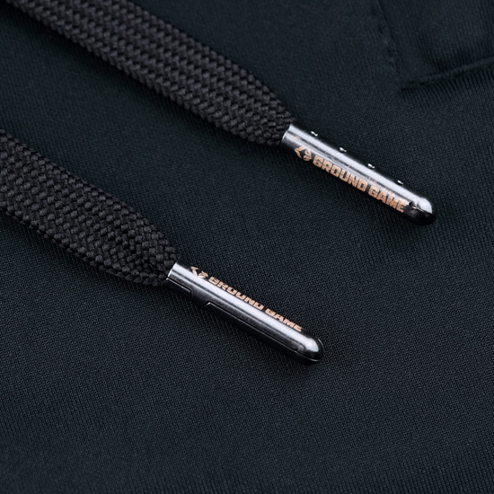 Pantaloni scurți pentru bărbați Minimal 2.0 White Logo Ground Game negru