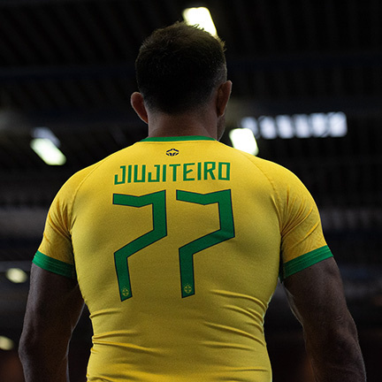 Rashguard Brazil Football mânecă scurtă