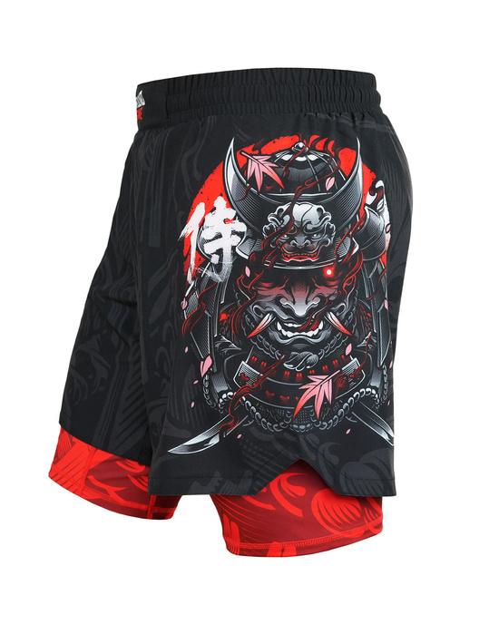 Șorturi de antrenament 2-în-1 Samurai 2.0