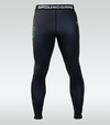 Colanți sport pentru bărbați Bushido 3.0 Ground Game negru