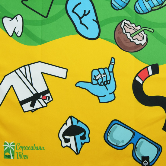 Prosop cu uscare rapidă Copacabana (50x100 cm) Ground Game