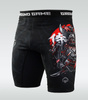 Pantaloni scurți de compresie Vale Tudo Oni Samurai 2.0 Ground Game negru