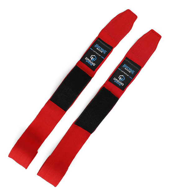 Bandaje box 2,5 m Classic Ground Game roșu