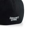 Șapcă pentru bărbați Logo 3D Platinum Ground Game negru