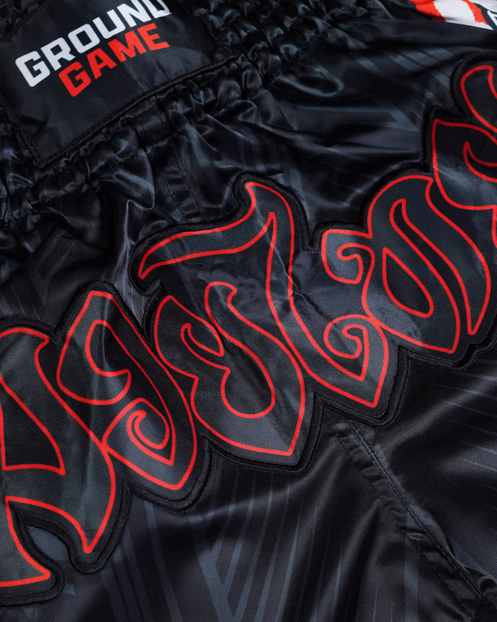 Pantalonii scurți Muay Thai Samurai 2.0 Ground Game