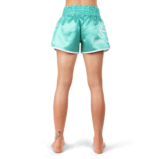 Pantalonii scurți Muay Thai pentru femei Lotus Ground Game