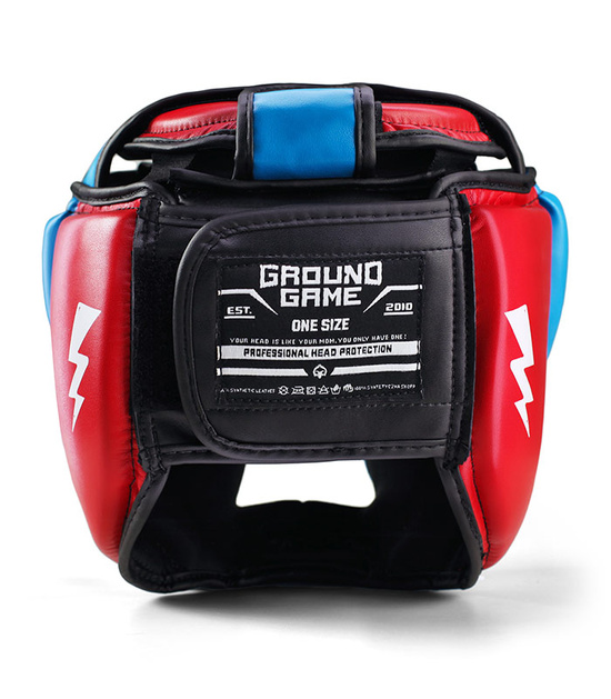 Cască de box pentru copii Prodigy Ground Game albastru / negru