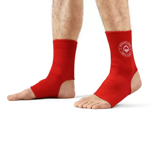 Suport pentru gleznă Classic Ground Game roșu