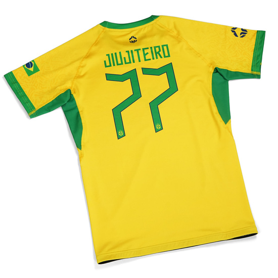 Rashguard Brazil Football mânecă scurtă Ground Game