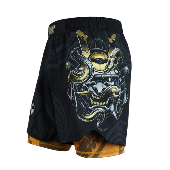 Șorturi de antrenament 2-în-1 Oni Samurai