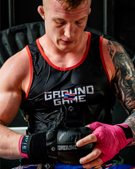 Bandaje box 4 m Neon Ground Game roz