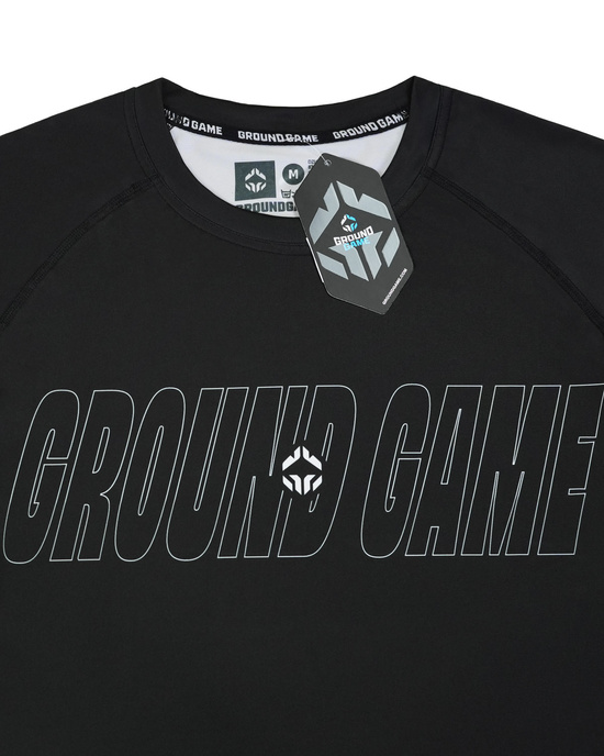 Rashguard BJJ Ranking 2.0 IBJJF Ground Game Negru
